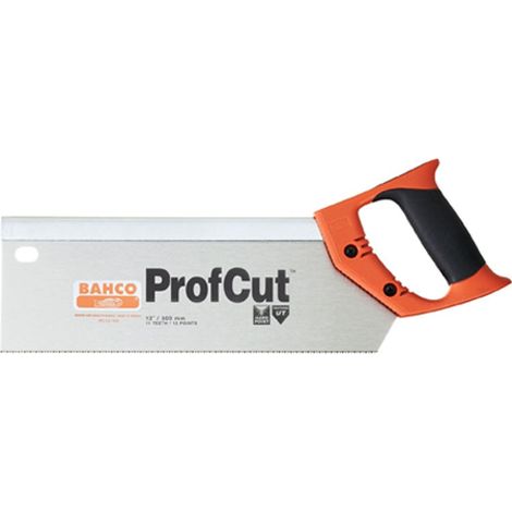 Serrucho de Costilla Bahco PC-12-TEN ProfCut — 300 mm, 11 TPI, Corte Preciso 300mm300mm