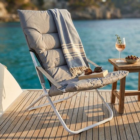 sdraio mare prendisole pieghevole cm 65 x 80 x 38/96 h (1/4)