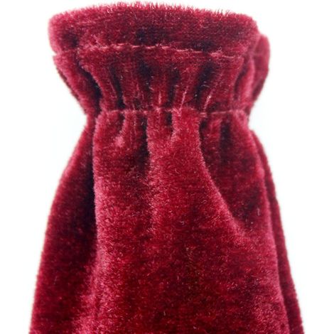 Housse de Protection Douce pour Pédales de Piano - 3 Pièces en Peluche Rouge - Accessoire pour Instruments de Musique (1/4)