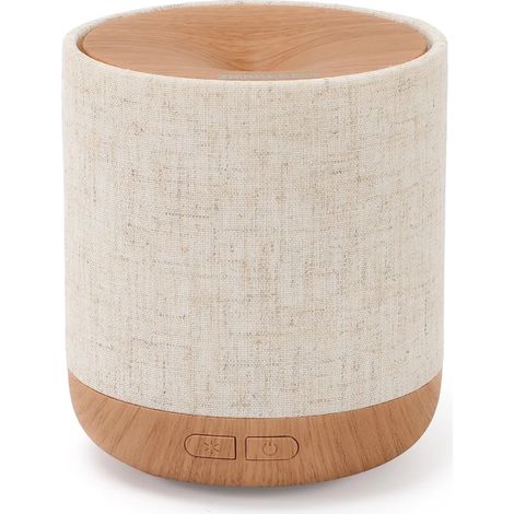 Diffuseur d huiles essentielles de 200 ml avec housse en tissu et lampe de nuit diffuseur d arômes à jardin terrasse extérieur (1/5)