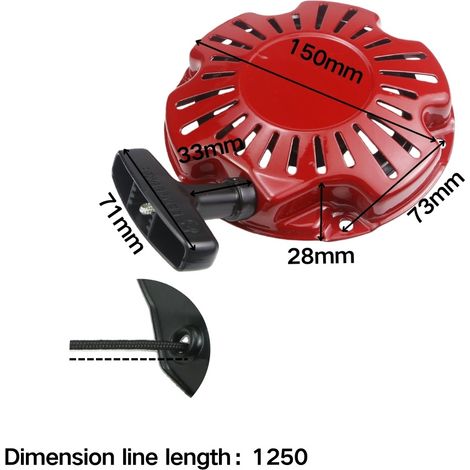 Starter pulley plate GX100 EH09 28400-Z0D-003ZA 28400-ZG0-W02ZC (1/4)