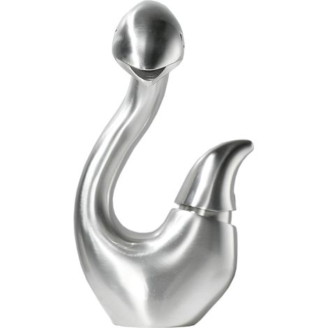 Robinet de Lavabo Monotrou à Poignée Unique en Laiton Nickel Brossé Moderne pour Salle de Bains 1 Trou - AUTRES (1/5)