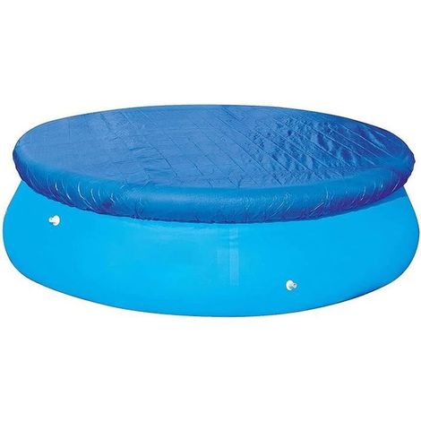 1-teilige Poolabdeckung, 36,6 cm Durchmesser, blau, Regen- und Staubschutz für kleine Aufstellpools (1/5)