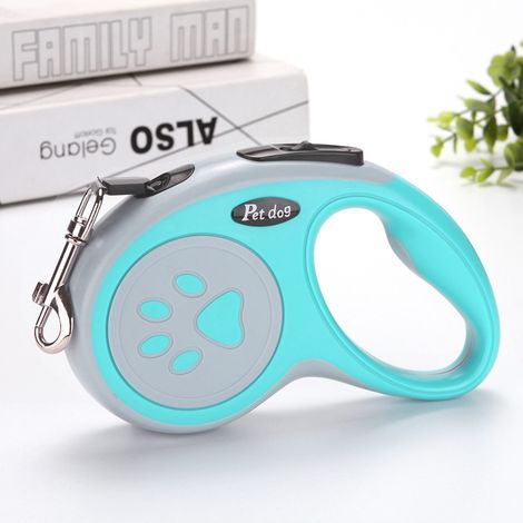 Laisse pour animaux de compagnie, laisse rétractable automatique, laisse pour chien - Idéale pour un usage quotidien, sa conception ergonomique assure un confort optimal... (1/5)
