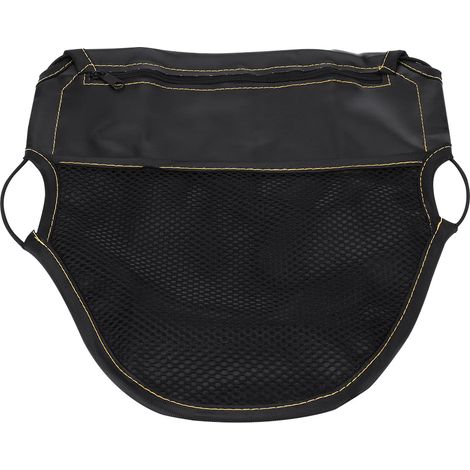 Sacoche de rangement sous selle moto scooter en simili cuir, organiseur d'accessoires, pochette polyvalente (1/5)