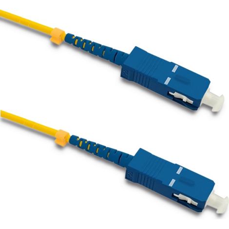 Qoltec SC/UPC Glasfaser-Patchkabel – SC/UPC Singlemode 9/125 G652D Simplex 5 m (1/3)