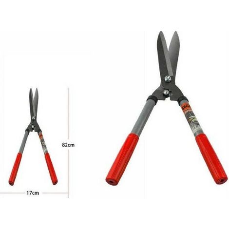TrAdE Shop Traesio - Forbice Forbicione Siepi 82 Cm Tagliasiepi Forbici Potatura Cesoia Cesoie -