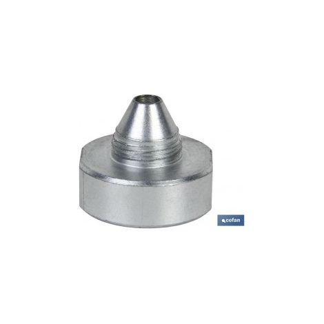 Adaptador cartucho grasa rosca pequeÑa a grande