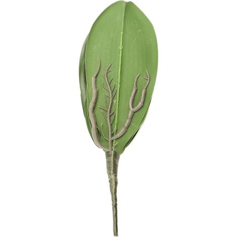 Foglie di orchidea artificiali per decorazioni domestiche e nuziali. (1/4)