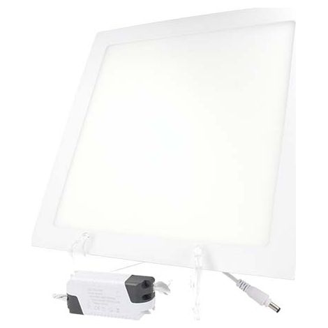 Faretto Pannello Led Da Incasso Quadrato 24W Bianco Freddo 300mm x 300mm SKU-4889 (1/3)