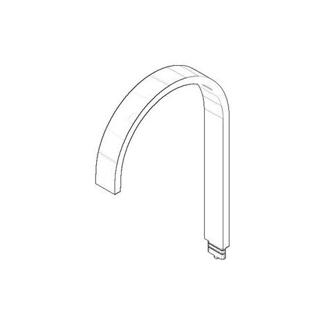 Dornbracht 90282215501-49 Bec de robinet PIÈCES DE RECHANGE