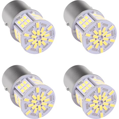 4 x 1157 P21W 6000K 12V 5W LED Tail Brake Light Bulbs (1/5)