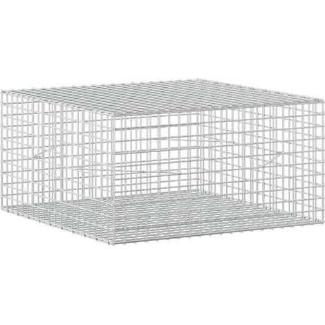 Gabion avec Fil de 3,5 mm et Maille de 5x5 cm 100x100x50 cm vidaXL (1/4)