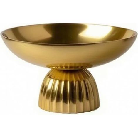 Aluminum Floor Tray Decorative, Floor Tray, Stable, Jewelry Tray, for Entryway, Long, Gold, M (1/5)