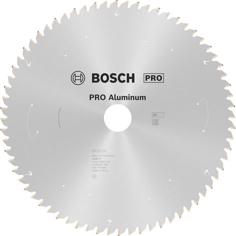 Lame de scie circulaire sans fil en aluminium PRO, 254 x 2,4 x 30 mm, pour TKS
