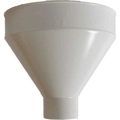 Raccoglitore monolitico in pvc per pluviali : Colore - Bianco, Diametro - 80 (1/2)