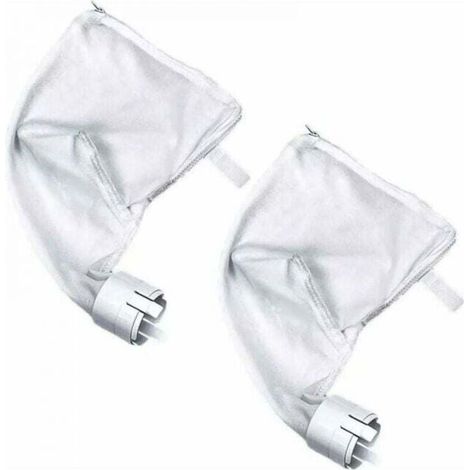 Bolsas de filtro con cremallera de repuesto ZVD (paquete de 2) para limpiador de piscinas Polaris 360 380 - Crezuo