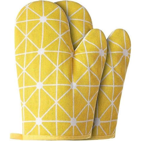 Küchenhandschuhe und Topflappen, Grillhandschuhe – Küchenhandschuhe und Topflappen mit Polsterung aus recycelter Baumwolle und Silikon (1/5)