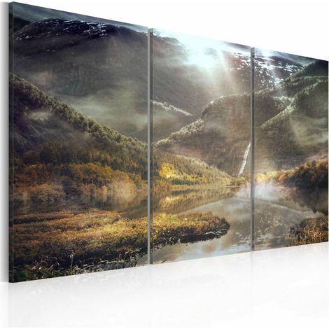 Tableau le pays des brumes - 90 x 60 cm (1/4)