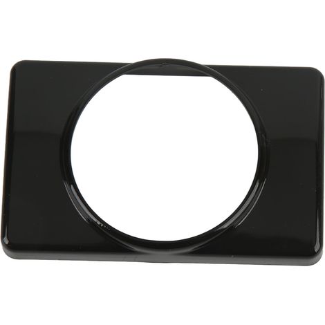 Adaptateur de support de manomètre de ventilation noir brillant pour climatiseur Mk4 conduite à droite et à gauche (1/5)