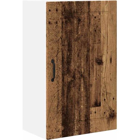 Meuble mural de cuisine，Armoire de cuisine avec porte Bois Ancien 50 x 31 x 80 cm CFW16214 (1/5)