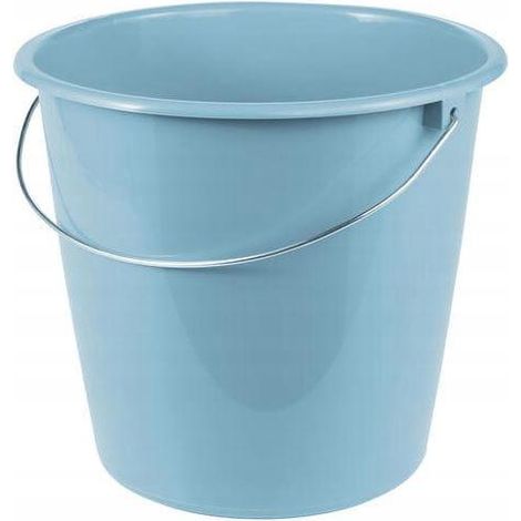 Okt-Kids Seau Nordique Bleu 10 Litres Poignée Métallique (1/2)