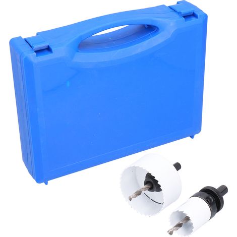 Kit de scie cloche haute précision, coupe incisive et durable, spécifications variées, kit d'ouvre-trous pour métaux (1/5)