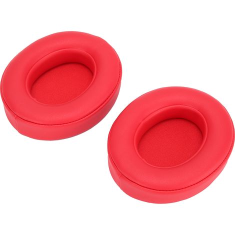 Coussinets de remplacement pour écouteurs Monster Studio 2.0, coussins amortissants rouges pour casque audio sans fil (1/5)