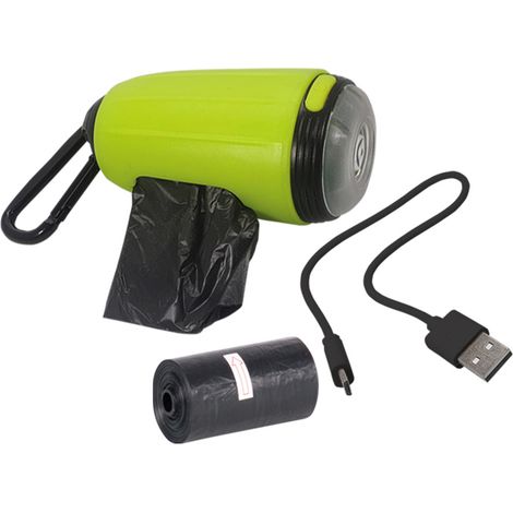 Nobby TidyUp LED Kotbeutelspender Blinky inkl. 1 Rolle á 15 Beutel Kotbeutel