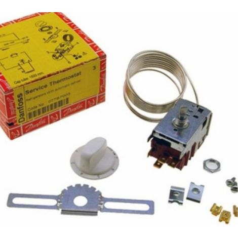 kit Termostato Doppia porta Frigorifero Universale BULBO 1,5MT