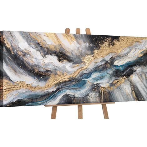 Gemälde Weg der Elemente auf Keilrahmen 115x50 cm (1/5)