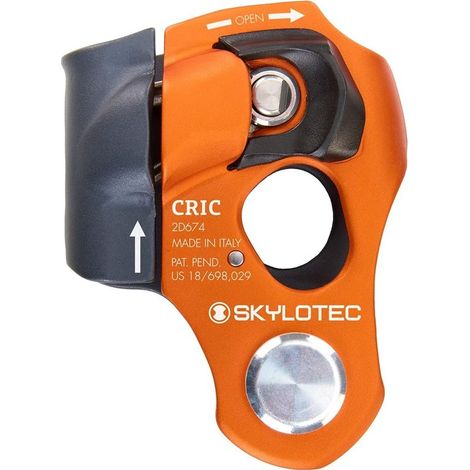 Abrazadera SKYLOTEC Cric - antracita/naranja (1/2)