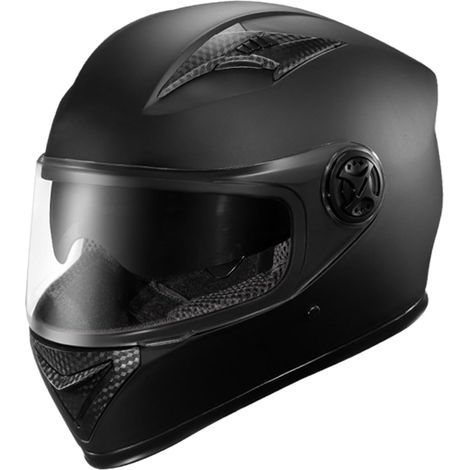 Ensemble De Casque De Moto – Casque De Moto avec Double Visière, Casque De Protection pour Vélo De Rue, Casque Anti-buée pour , VTT, Équitation, Course sur Route, 35 X 24 X 24 Cm. (1/5)