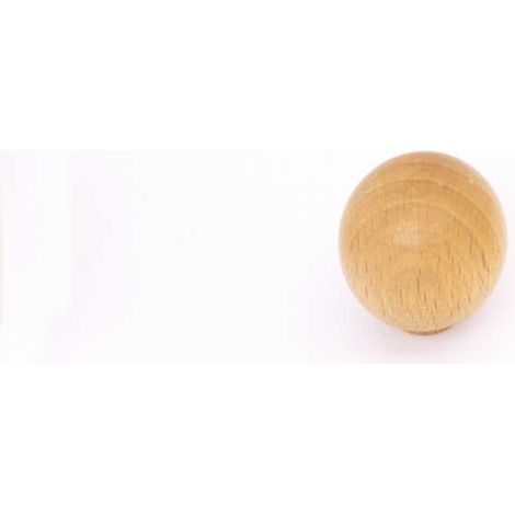 POMOLI LEGNO TIPO SFERA NATU MM.25 PZ.2