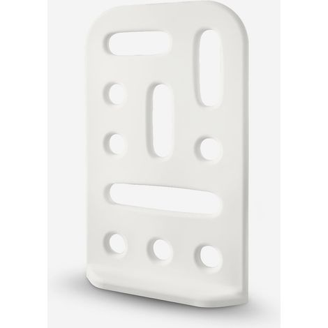Pannello divisorio design in polietilene Groove - Bianco (1/5)