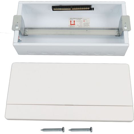 Boîtier de distribution électrique 20 boucles avec couvercle, coffret de protection disjoncteur, boîte de jonction électronique (1/5)