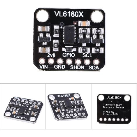Capteur de distance laser VL6180X pour Arduino, module de reconnaissance gestuelle et télémétrie optique (1/5)