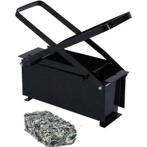 Heavy Duty Paper Briquette Maker Press pour Eco Friendly Heating et Fuel Saving Wood Stove Use (1/5)
