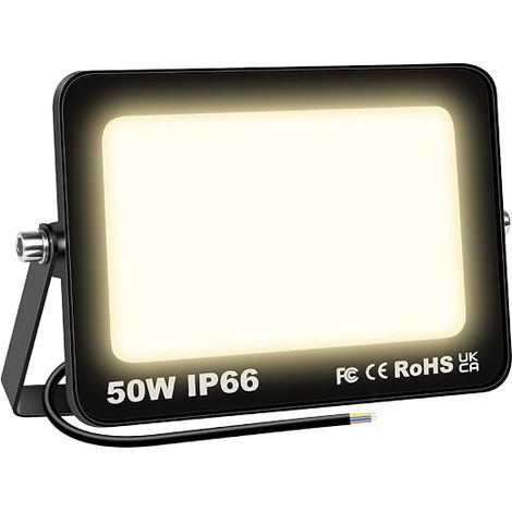 50W Outdoor Led Floodlights, 5000LM Outdoor Led Spot Light (1/5)