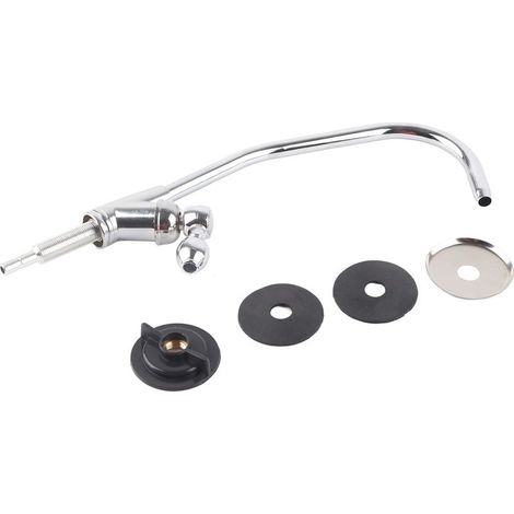 Faucet of kitchen in alloy of Zinc 1/4 inches, faucet chrome-plated to osmose inverse, filter to water potable RO (1/5)