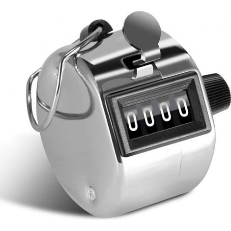 Compteur Manuel 4 Chiffres Compteur de Passage pour Compteur de Personnes, Sport de Golf, École des Formateurs (1/5)