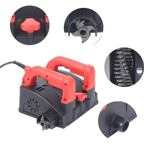 Raboteuse Électrique, Puissance 1680W, Vitesse 3000 RPM (1/5)