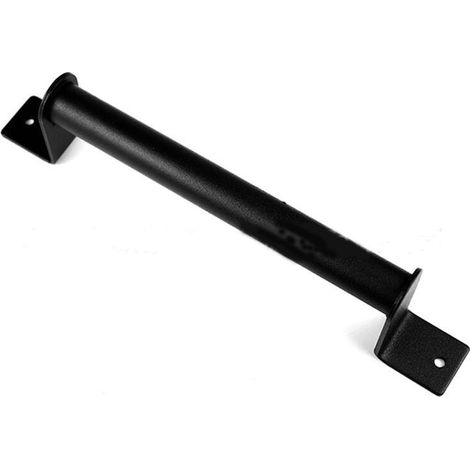 Maniglia per porta, maniglia a tirante resistente in acciaio al carbonio per porte scorrevoli, 23x5,5 cm, nera
