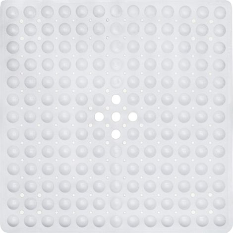 Tapis De Douche - 53 X 53 Cm - Antidérapant Avec 164 Ventouses - Pour Cabine De Douche Et Sol De Baignoire - 1 Piece (1/5)