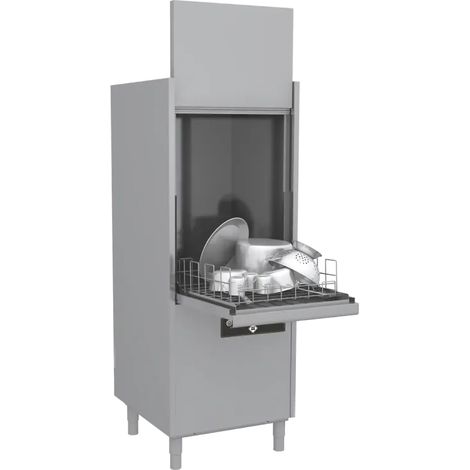 Lave-ustensiles revêtement double avec pompe de vidange 55x61 - 400 V RM - S 157 P ABT - RM Gastro
