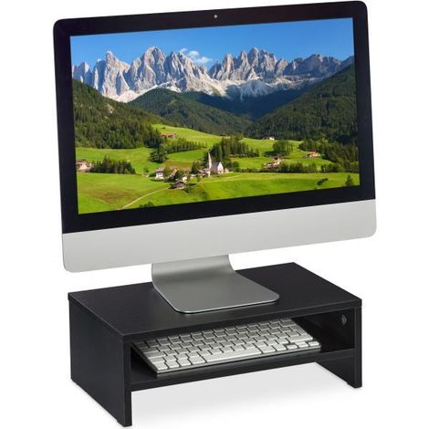 Supporto per monitor nero (1/5)