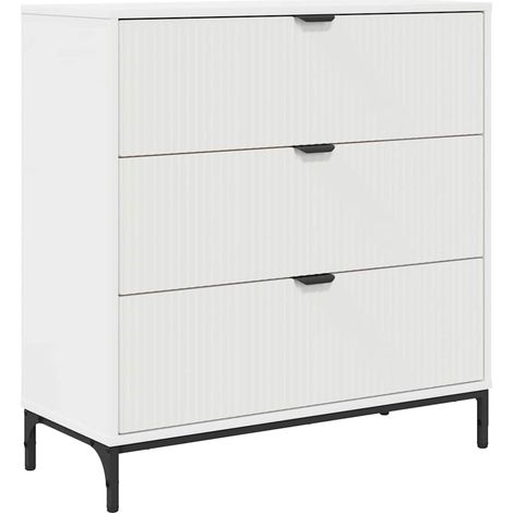 Maison Exclusive - Credenza Bianco 79,5 x 33 x 82 cm Legno multistrato