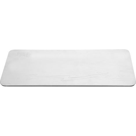 Assiette rectangulaire en acier inoxydable 304, plateau à sushis, snacks, desserts, fruits, plat de service, ustensiles de cuisine (1/5)