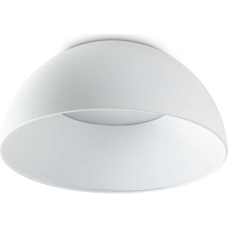Ideal Lux COROLLA Integrierte LED-Schalen-Deckenleuchte, halbbündig, Weiß, 2800 lm, 3000 K (1/2)