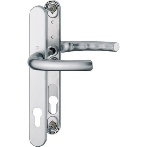 HOPPE Profiltürgarnitur Tôkyô 1710RH/3346 Alu.F1 PZ f.TS 37-42mm - 2186427 (1/3)